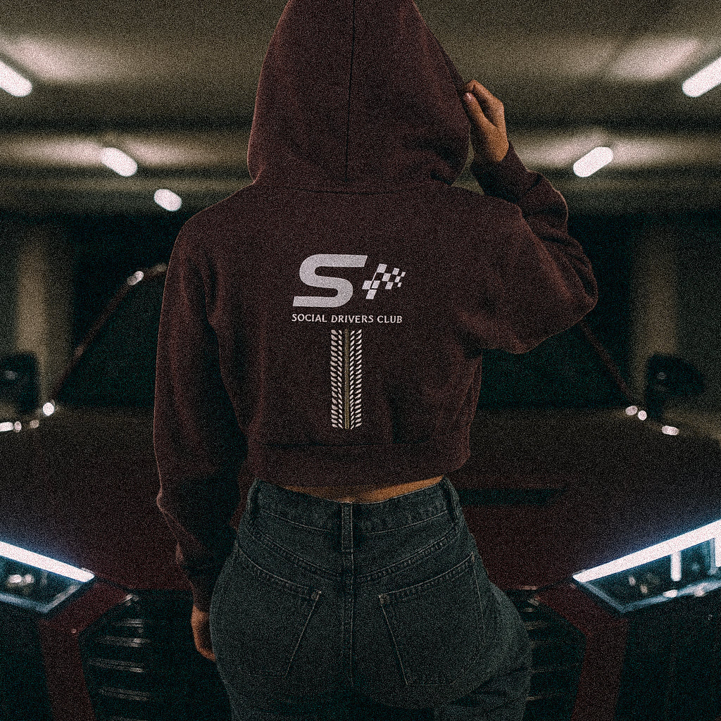 Essential Womens Cropped Hoodie